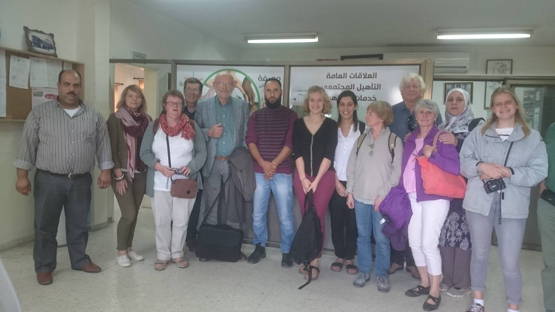 وفد من مؤسسة هوب البلجيكية يطلع على احتياجات بلدية الزبابدة